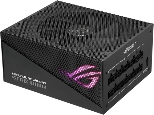 Купить Блок питания ASUS ROG STRIX 1000W Gold Aura Edition [90YE00P1-B0NA00] черный в интернет-магазине DNS. Характеристики, цена ASUS ROG STRIX 1000W Gold Aura Edition | 5620058.