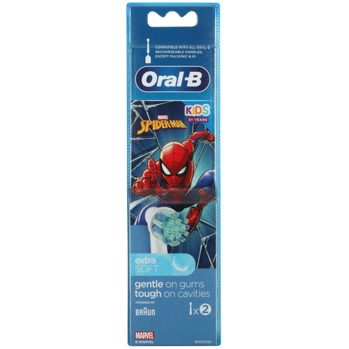 Купить Набор сменных насадок Braun Oral-B Kids EB10S 2K Spiderman в интернет-магазине DNS. Характеристики, цена Braun Oral-B Kids EB10S 2K Spiderman | 5414855.