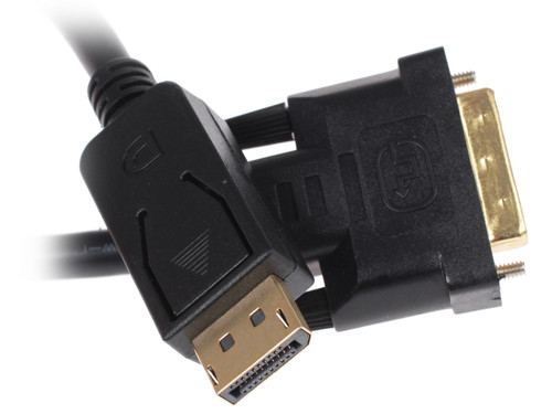 Купить Кабель однонаправленный Cablexpert DisplayPort - DVI-D, 1 м в интернет-магазине DNS. Характеристики, цена  | 1104875.