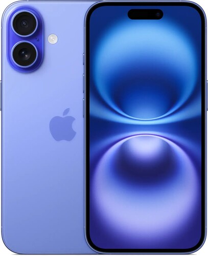 Купить 6.1" Смартфон Apple iPhone 16 128 ГБ голубой в интернет-магазине DNS. Характеристики, цена Apple iPhone 16 | 5491320.