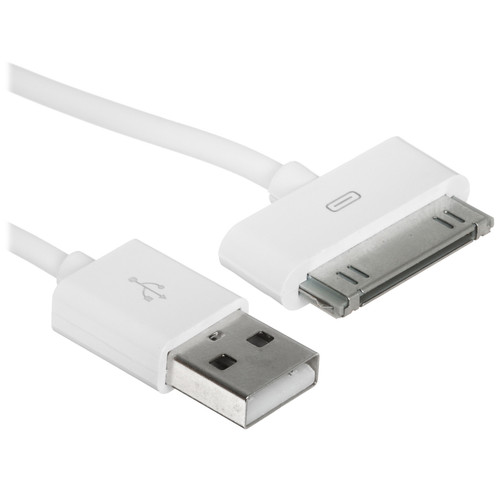 Купить Кабель Aceline 30-pin Apple - USB Type-A белый 1 м в интернет-магазине DNS. Характеристики, цена Aceline | 9086513.