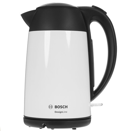 Купить Электрочайник Bosch TWK 3P421 белый в интернет-магазине DNS. Характеристики, цена Bosch TWK 3P421 | 5056252.