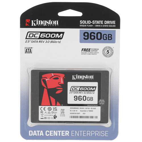 Купить 960 ГБ Серверный SSD Kingston DC600M [SEDC600M/960G] в интернет-магазине DNS. Характеристики, цена Kingston DC600M | 5430127.