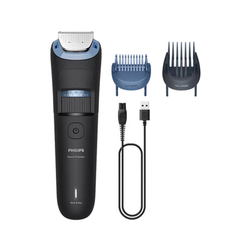 Купить Триммер Philips Series 3000 BT3660/15 черный/синий в интернет-магазине DNS. Характеристики, цена Philips Series 3000 BT3660/15 | 9415880.