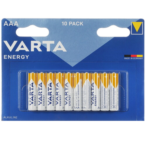 Купить Батарейка Varta Energy AAA (LR03/FR03) в интернет-магазине DNS. Характеристики, цена Varta Energy | 9039925.