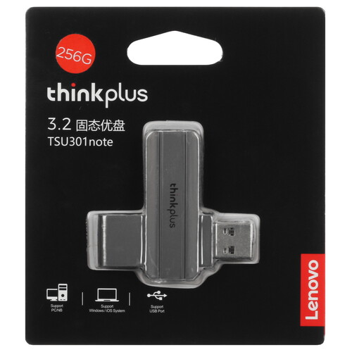 Купить Память USB Flash 256 ГБ Lenovo ThinkPlus TSU301note [36005610] в интернет-магазине DNS. Характеристики, цена Lenovo ThinkPlus TSU301note | 5416017.