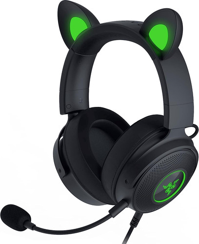 Купить Проводные наушники Razer Kraken Kitty V2 Pro  черный 2022 в интернет-магазине DNS. Характеристики, цена Razer Kraken Kitty V2 Pro | 5405122.