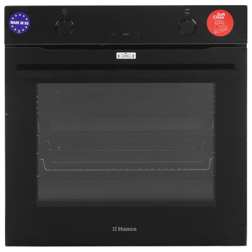 Купить Электрический духовой шкаф Hansa BOES684097 черный в интернет-магазине DNS. Характеристики, цена Hansa BOES684097 | 9127462.