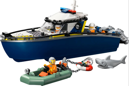 Купить Конструктор LEGO City Погоня на полицейском катере в интернет-магазине DNS. Характеристики, цена LEGO City Погоня на полицейском катере | 9323828.