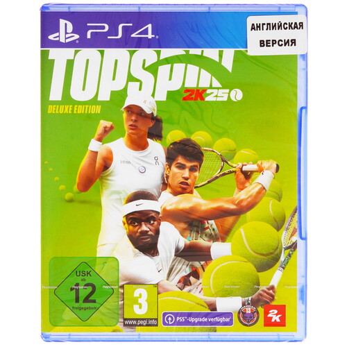 Купить Игра TopSpin 2K25 (PS4) в интернет-магазине DNS. Характеристики, цена TopSpin 2K25 | 5455707.