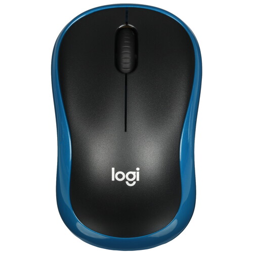 Купить Мышь беспроводная Logitech M186 [910-004132] синий в интернет-магазине DNS. Характеристики, цена Logitech M186 | 5471920.