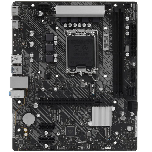 Купить Материнская плата ASRock B760M-H2/M.2 в интернет-магазине DNS. Характеристики, цена ASRock B760M-H2/M.2 | 5449160.