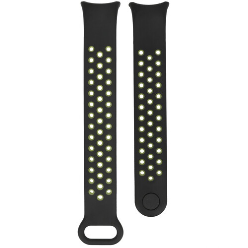 Купить Ремешок Aceline для Xiaomi Smart Band 8 черный/зеленый в интернет-магазине DNS. Характеристики, цена Aceline Sport Silicone | 5434009.