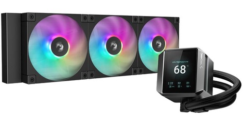 Купить Система охлаждения DEEPCOOL MYSTIQUE 360 ARGB черная в интернет-магазине DNS. Характеристики, цена DEEPCOOL MYSTIQUE 360 ARGB | 5463285.