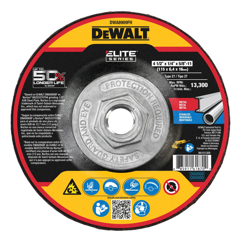 Купить Диск обдирочный DeWalt DWA8909FH в интернет-магазине DNS. Характеристики, цена DeWalt DWA8909FH | 5937400.