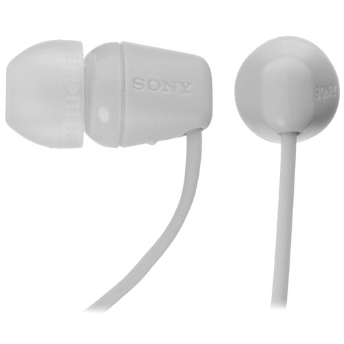 Купить Беспроводные наушники Sony WI-C100  белый 2022 в интернет-магазине DNS. Характеристики, цена Sony WI-C100 | 5432864.