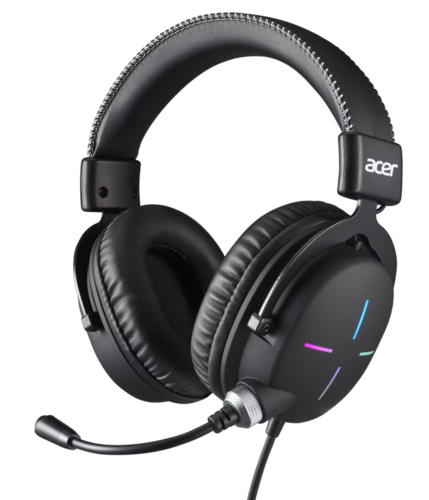 Купить Проводные наушники Acer Nitro Headset II  черный 2023 в интернет-магазине DNS. Характеристики, цена Acer Nitro Headset II | 9217697.