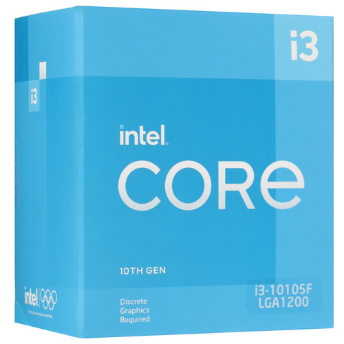 Купить Процессор Intel Core i3-10105F BOX в интернет-магазине DNS. Характеристики, цена Intel Core i3-10105F | 5057976.