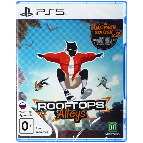 Купить Игра Rooftops & Alleys: The Parkour Game Dual Pack Edition (PS5) в интернет-магазине DNS. Характеристики, цена Rooftops & Alleys: The Parkour Game Dual Pack Edition | 5647783.
