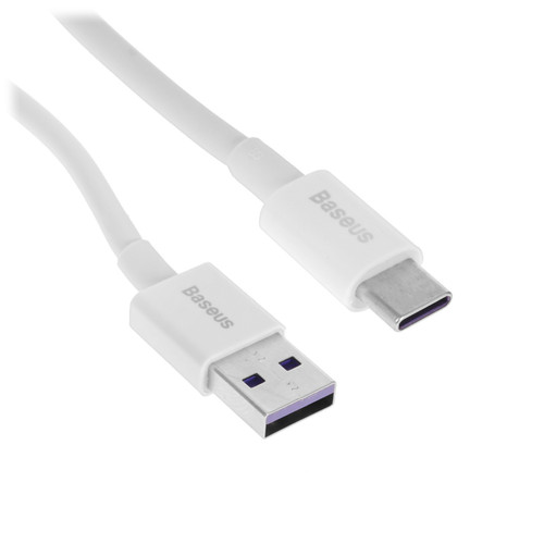 Купить Кабель Baseus USB Type-C - USB Type-A белый в интернет-магазине DNS. Характеристики, цена Baseus Superior Series Fast Charging | 4867231.