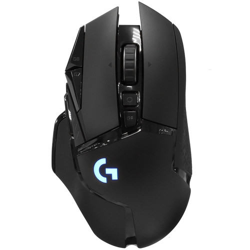 Купить Мышь беспроводная/проводная Logitech G502 LIGHTSPEED [910-005571] черный в интернет-магазине DNS. Характеристики, цена Logitech G502 LIGHTSPEED | 5068403.