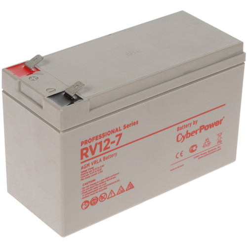 Купить Аккумуляторная батарея для ИБП CyberPower RV 12-7 в интернет-магазине DNS. Характеристики, цена CyberPower RV 12-7 | 1648088.