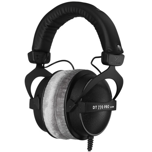 Купить Проводные наушники Beyerdynamic DT 770 PRO 250 Ohm  черный 2015 в интернет-магазине DNS. Характеристики, цена Beyerdynamic DT 770 PRO 250 Ohm | 5430135.