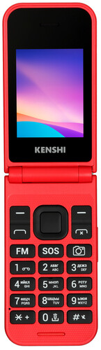 Купить Сотовый телефон KENSHI F241 красный/черный в интернет-магазине DNS. Характеристики, цена KENSHI F241 | 9045523.