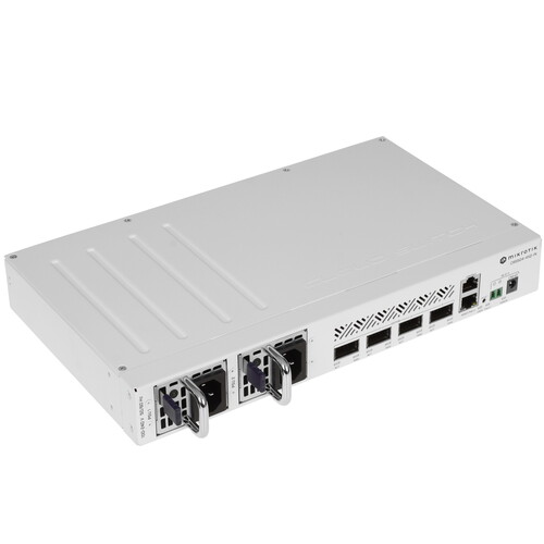Купить Коммутатор MikroTik CRS504-4XQ-IN в интернет-магазине DNS. Характеристики, цена MikroTik CRS504-4XQ-IN | 5084052.