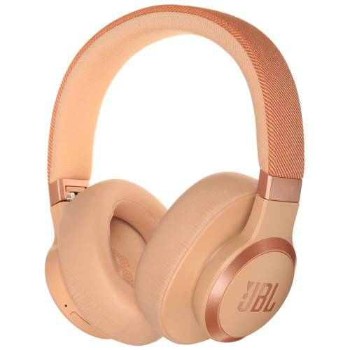 Купить Беспроводные/проводные наушники JBL Live 770NC  бежевый 2023 в интернет-магазине DNS. Характеристики, цена JBL Live 770NC | 5620162.
