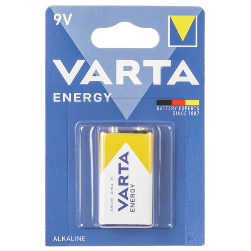 Купить Батарейка Varta Energy крона (6LR61/6F22/CR-9V) в интернет-магазине DNS. Характеристики, цена Varta Energy | 5446953.