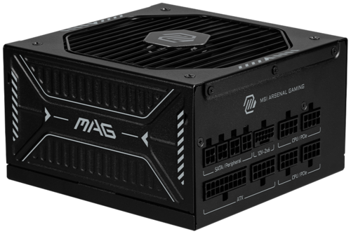 Купить Блок питания MSI MAG A1000GLS PCIE5 [306-7ZPIX11-CE0] черный в интернет-магазине DNS. Характеристики, цена MSI MAG A1000GLS PCIE5 | 5641162.