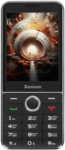 Купить Сотовый телефон Xenium X320 черный/серебристый в интернет-магазине DNS. Характеристики, цена Xenium X320 | 9284573.