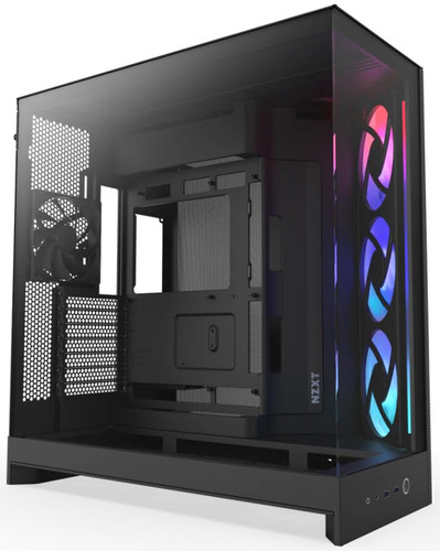 Купить Корпус NZXT H9 Flow RGB (2025) [CM-H92FB-R1] черный в интернет-магазине DNS. Характеристики, цена NZXT H9 Flow RGB (2025) | 5647090.