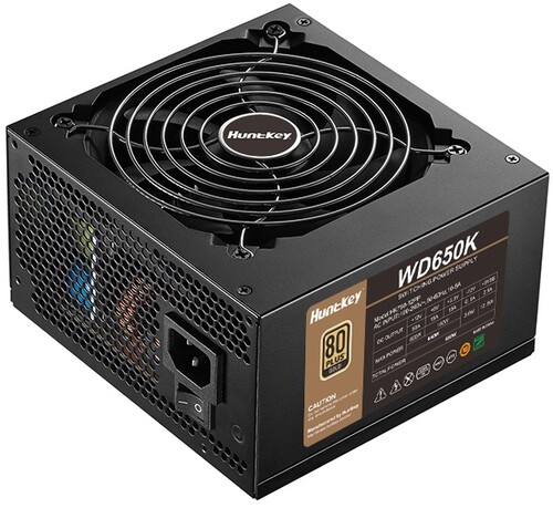 Купить Блок питания Huntkey WD650K [P11-700120000R] черный в интернет-магазине DNS. Характеристики, цена Huntkey WD650K | 9196902.