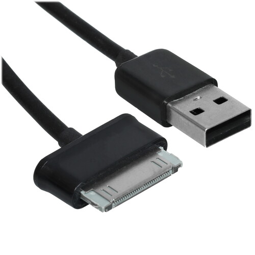 Купить Кабель Aceline 30-pin Samsung - USB Type-A черный 1 м в интернет-магазине DNS. Характеристики, цена Aceline | 9083929.