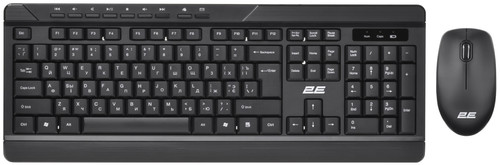 Купить Клавиатура+мышь беспроводная   2E MK410 WL черный в интернет-магазине DNS. Характеристики, цена 2E MK410 WL | 9326879.