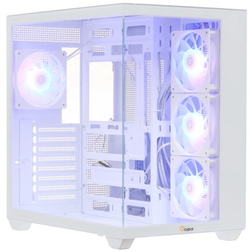 Купить Корпус Ocypus Gamma C74 ARGB [Gamma-C74-WHD400XX-GL] белый в интернет-магазине DNS. Характеристики, цена Ocypus Gamma C74 ARGB | 5915955.