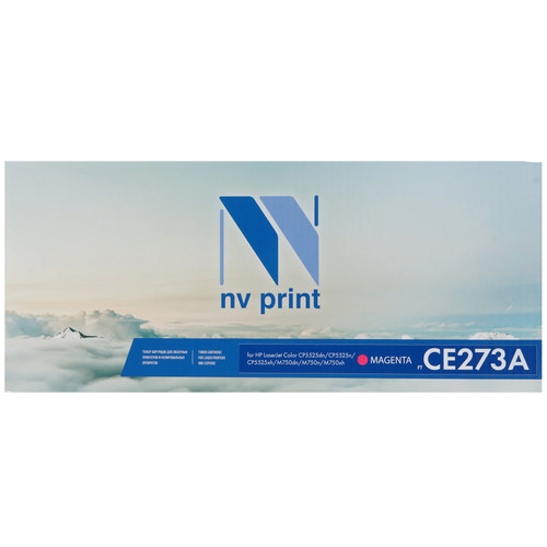 Купить Картридж лазерный NV Print CE273A пурпурный в интернет-магазине DNS. Характеристики, цена NV Print CE273A | 7974052.