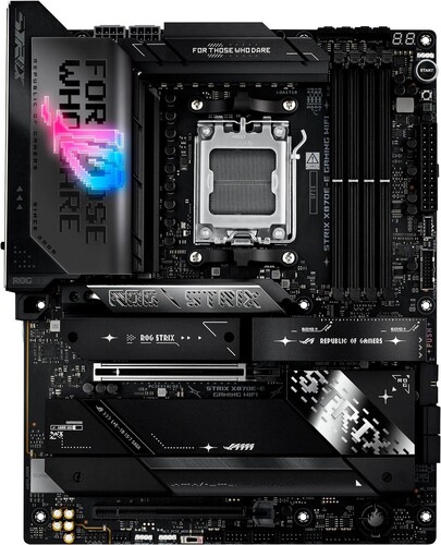 Купить Материнская плата ASUS ROG STRIX X870E-E GAMING WIFI в интернет-магазине DNS. Характеристики, цена ASUS ROG STRIX X870E-E GAMING WIFI | 5495470.