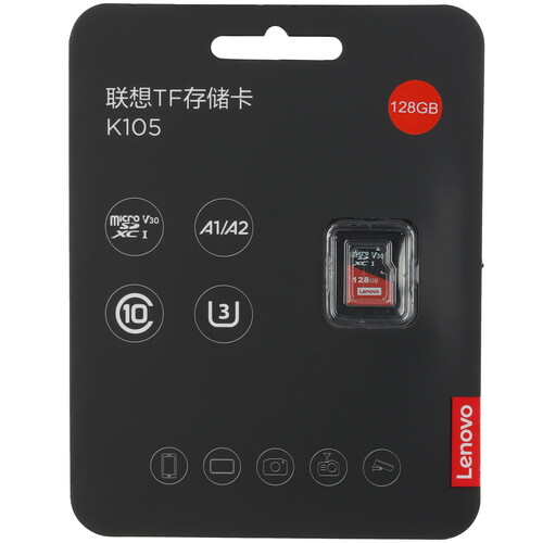 Купить Карта памяти Lenovo K105 microSDXC 128 ГБ [36006193] в интернет-магазине DNS. Характеристики, цена  | 5451810.