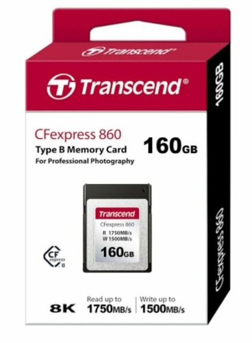Купить Карта памяти Transcend CFexpress 860 CFexpress Card Type B 160 ГБ [TS160GCFE860] в интернет-магазине DNS. Характеристики, цена  | 5635817.