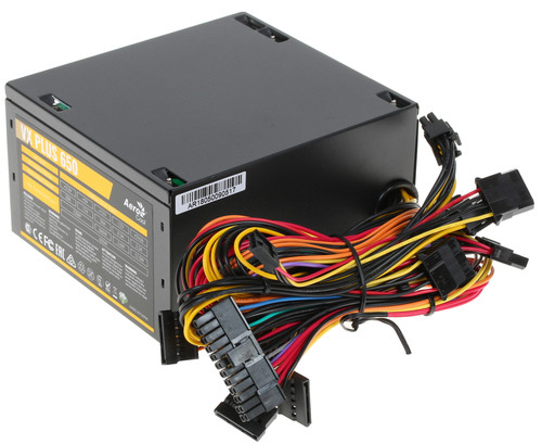 Купить Блок питания AeroCool VX PLUS 650W [VX-650 PLUS] черный в интернет-магазине DNS. Характеристики, цена AeroCool VX PLUS 650W | 1217715.