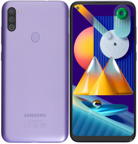 Купить 6.4" Смартфон Samsung Galaxy M11 32 ГБ фиолетовый в интернет-магазине DNS. Характеристики, цена Samsung Galaxy M11 | 1654065.