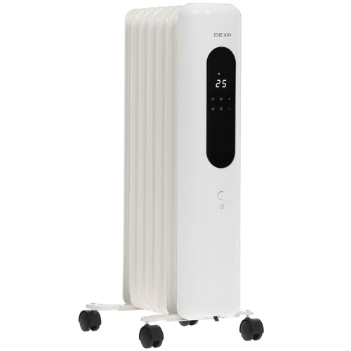 Купить Масляный обогреватель DEXP OH-1507EW белый в интернет-магазине DNS. Характеристики, цена DEXP OH-1507EW | 9106738.