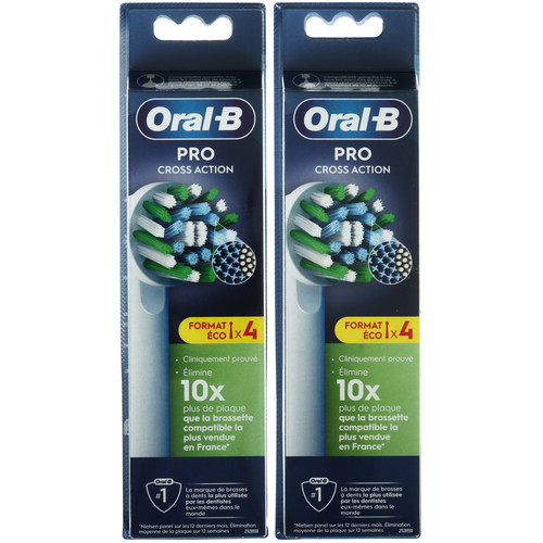 Купить Набор сменных насадок Braun Oral-B EB PRO Cross Action/WH-2X4 в интернет-магазине DNS. Характеристики, цена Braun Oral-B EB PRO Cross Action/WH-2X4 | 5638888.