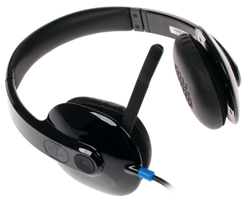 Купить Проводные наушники Logitech H540  черный 2012 в интернет-магазине DNS. Характеристики, цена Logitech H540 | 1070039.