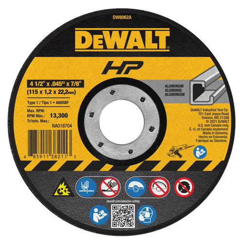 Купить Диск отрезной DeWalt DW8062A в интернет-магазине DNS. Характеристики, цена DeWalt DW8062A | 5940042.