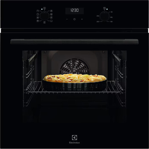 Купить Электрический духовой шкаф Electrolux KODEF70BZ черный в интернет-магазине DNS. Характеристики, цена Electrolux KODEF70BZ | 9222939.