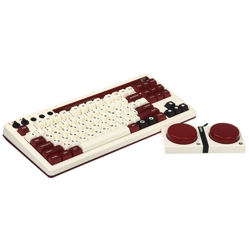 Купить Клавиатура  проводная + беспроводная 8BitDo Retro Mechanical Keyboard - Fami Edition в интернет-магазине DNS. Характеристики, цена 8BitDo Retro Mechanical Keyboard - Fami Edition | 5451163.